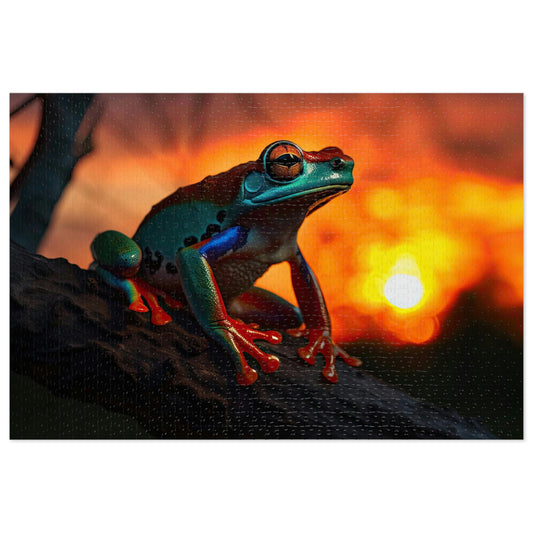 Frog's Serenade at Dusk 4 (500, 1000 piece)