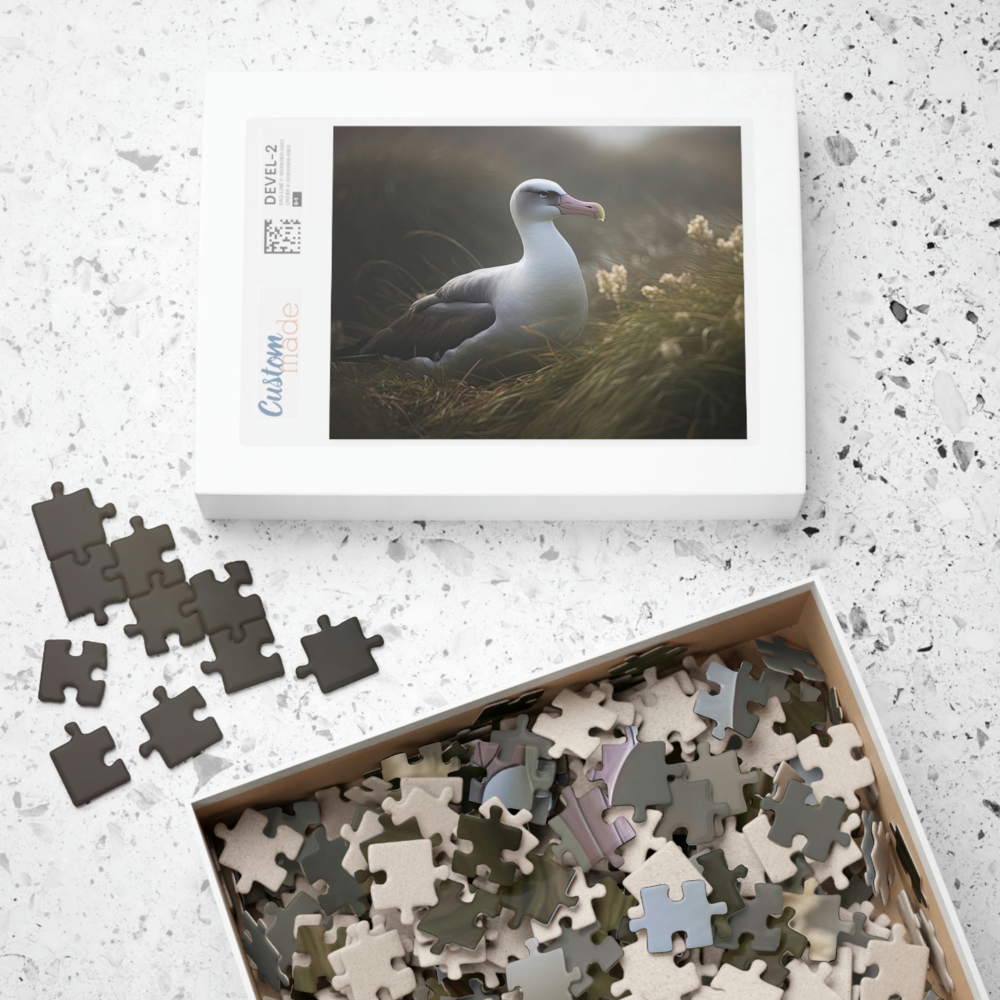 albatross jigsaw puzzle box
