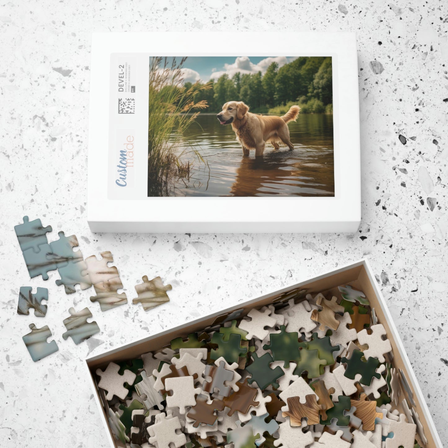 Golden Retriever Puzzle (500, 1014-piece)