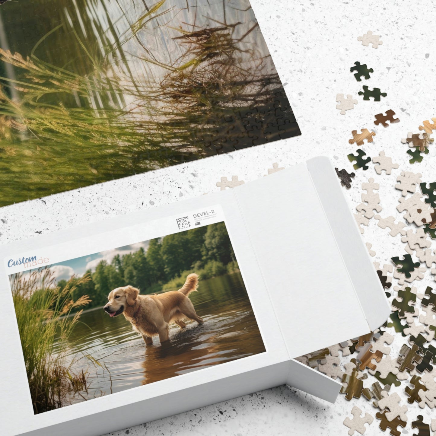 Golden Retriever Puzzle (500, 1014-piece)