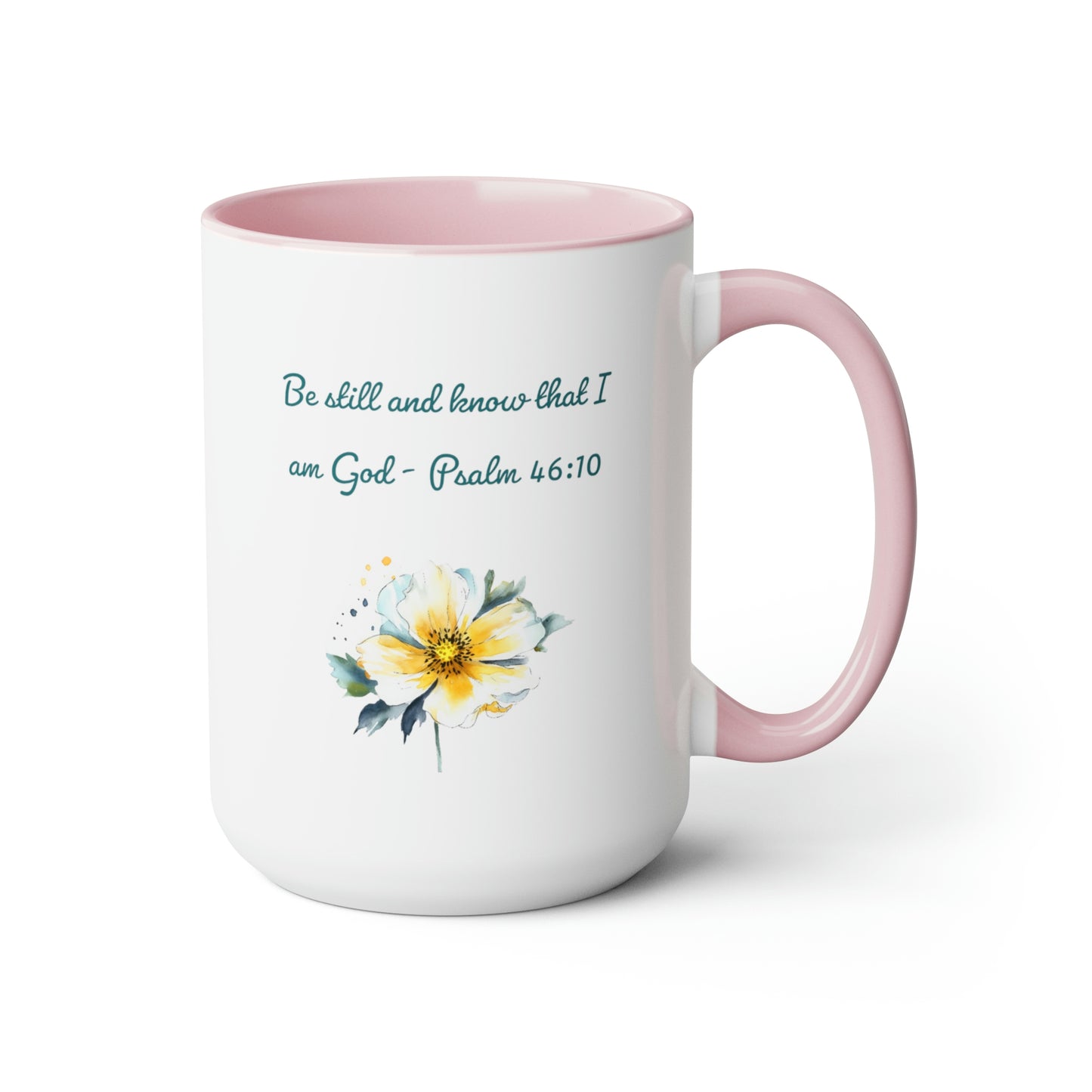 Be Still and Know Mug Two-Tone