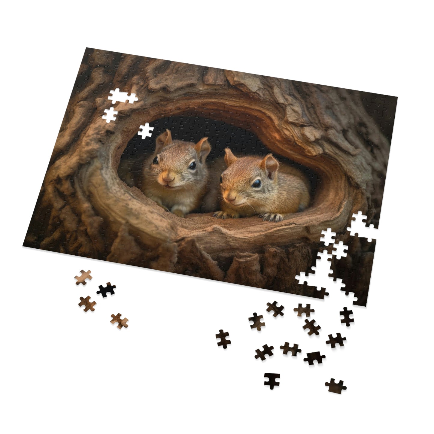 Squirrel's Charming Family 3 (500, 1000 pc)