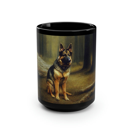 German Shepherd Mug - 15 oz Ceramic Mug