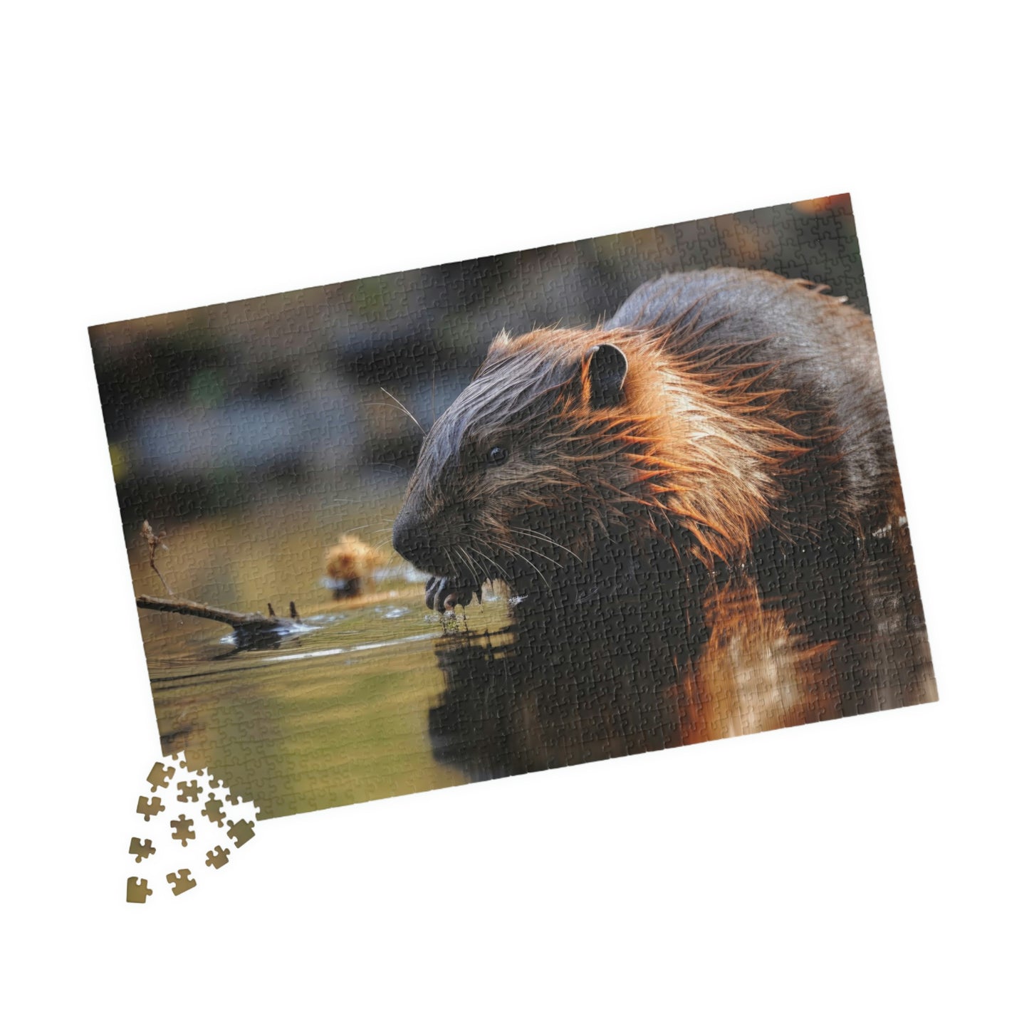 beaver puzzle pieces