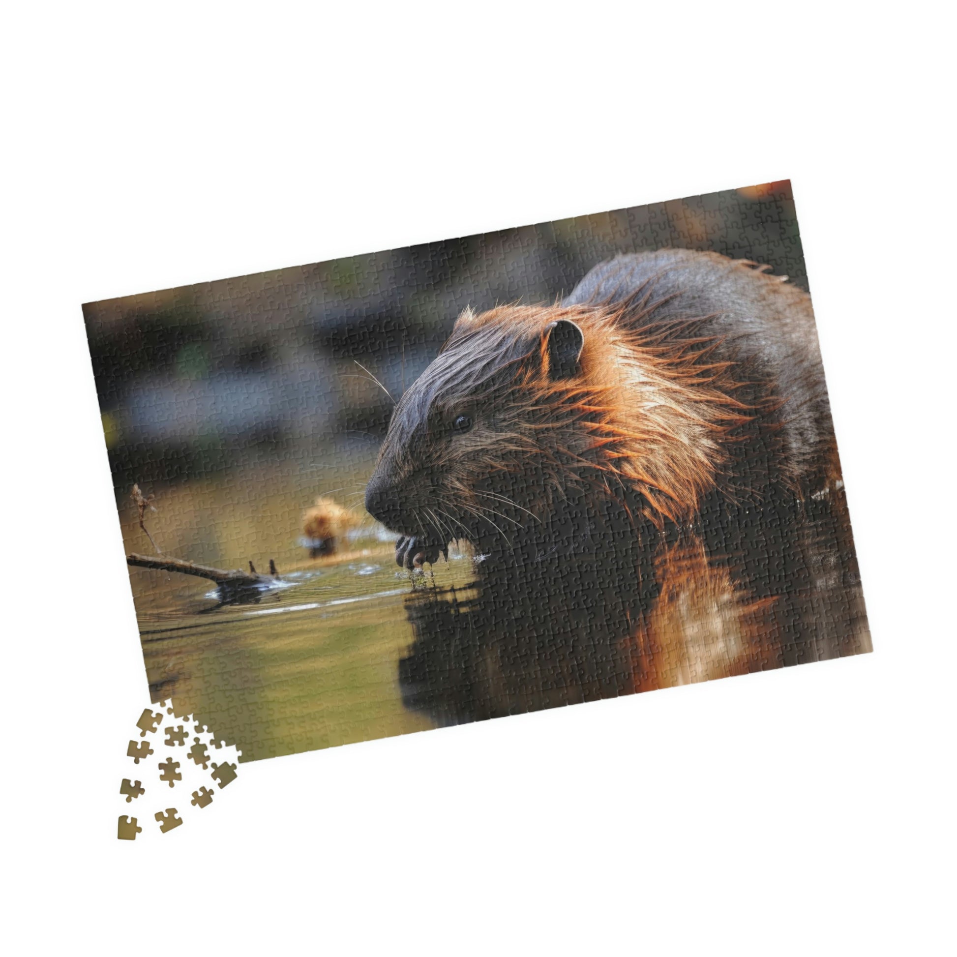 beaver puzzle pieces