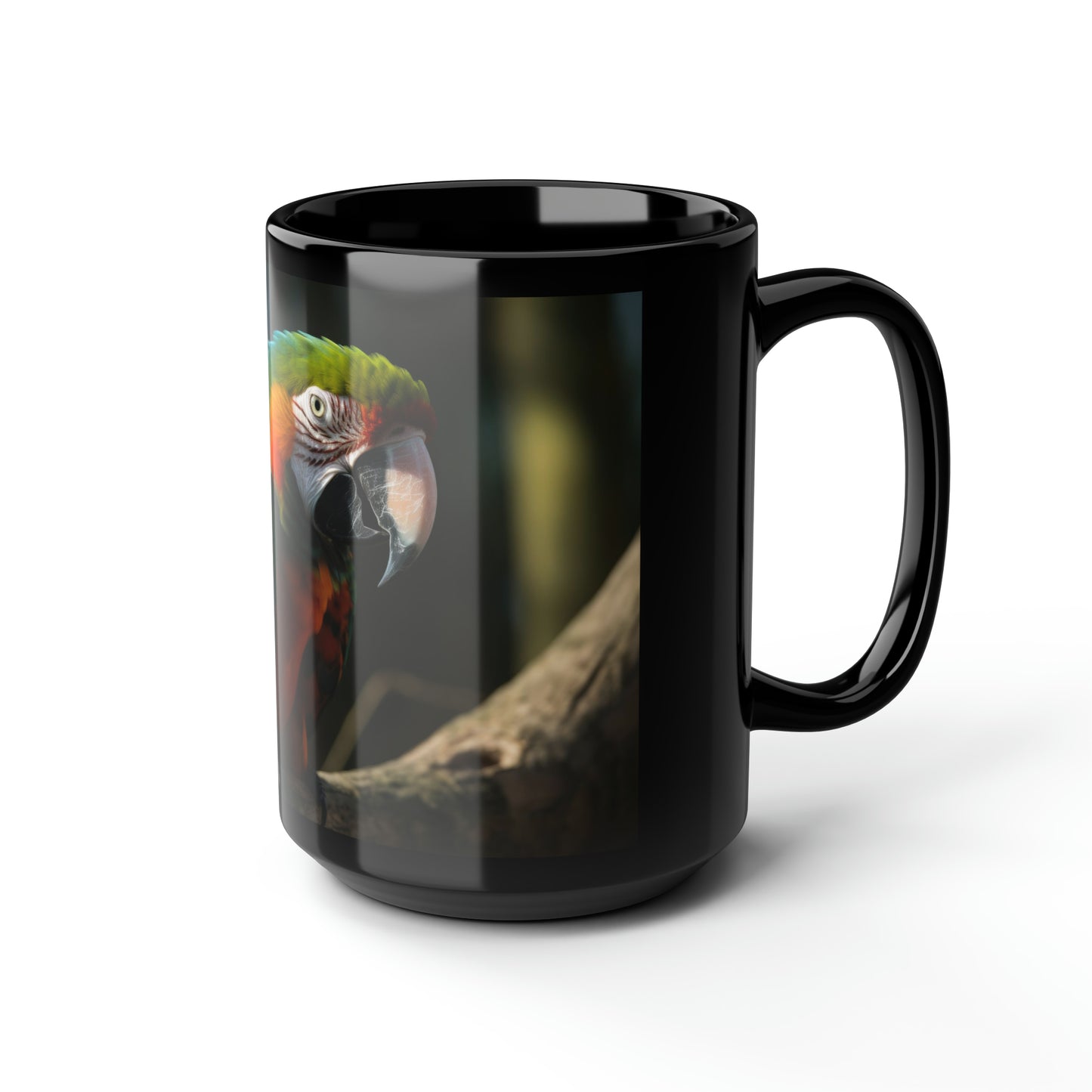 Parrot Mug - 15oz Ceramic Mug