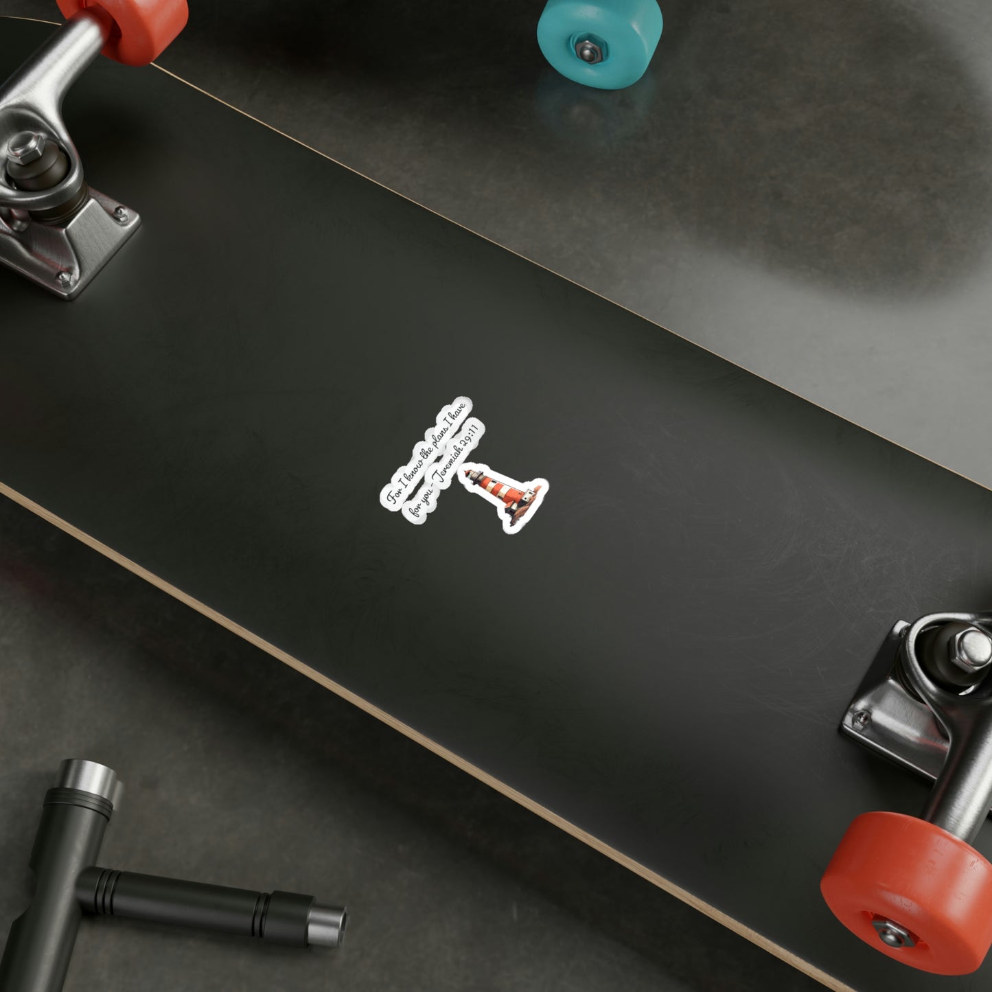 For I know the plans I have for you - Kiss-Cut Vinyl Decals