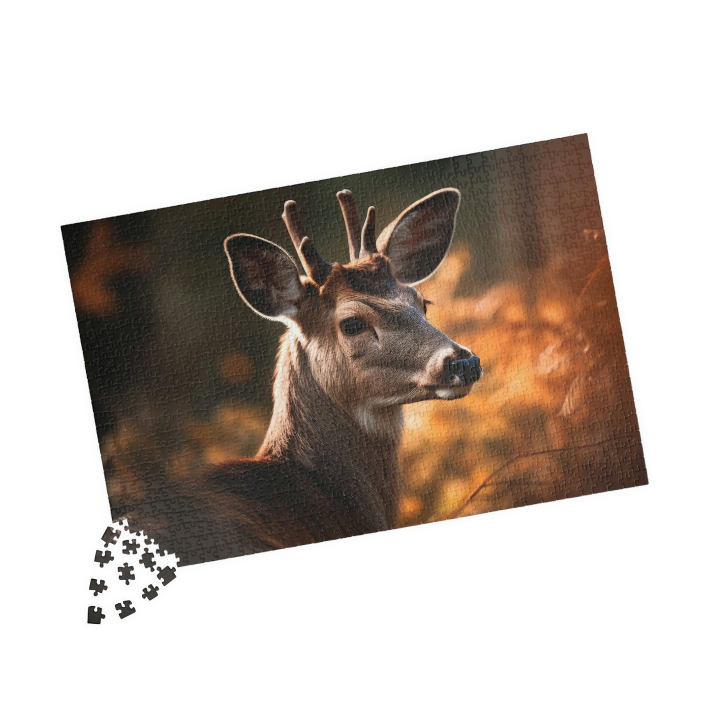 Deer Puzzle (500, 1014-piece)