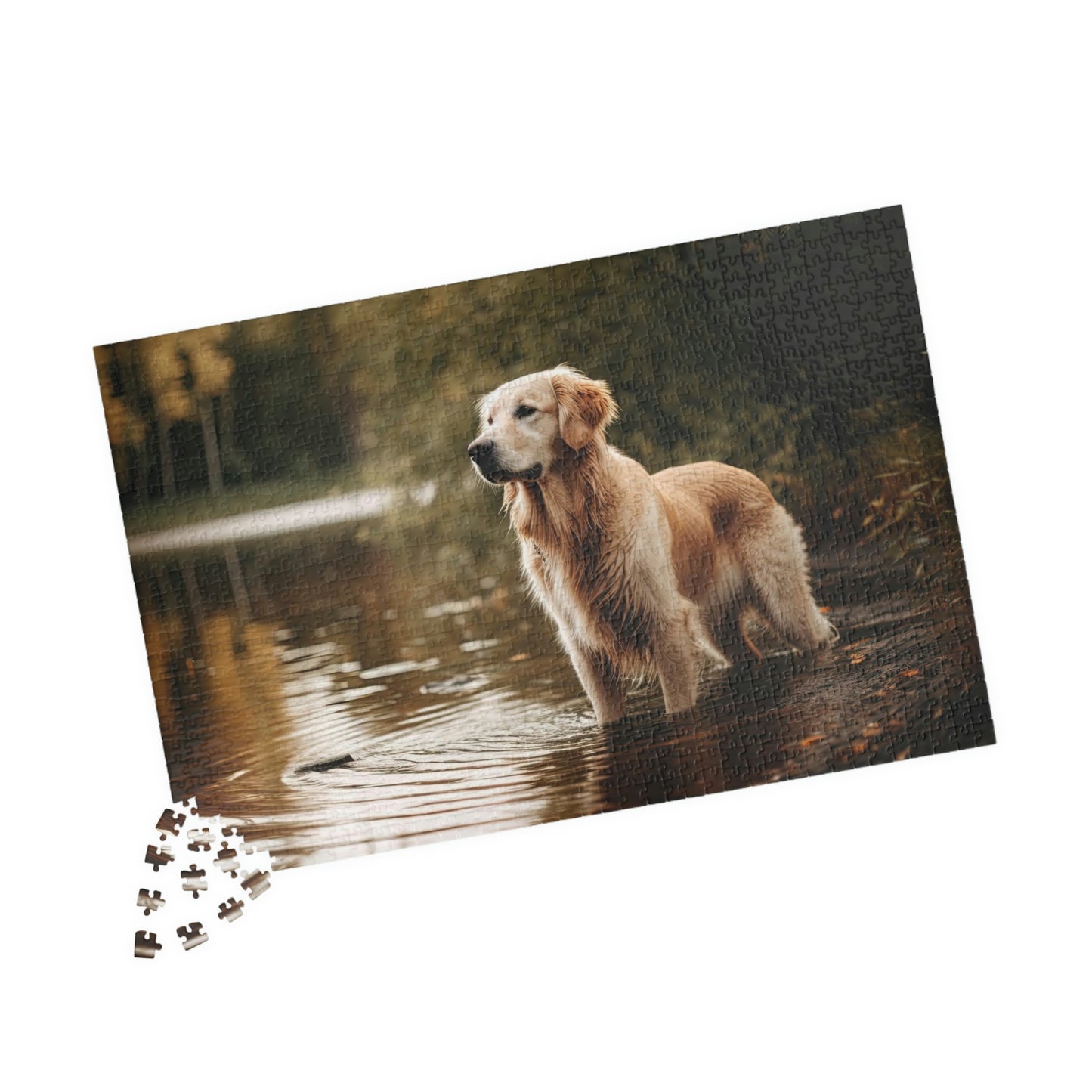 Golden Retriever Puzzle (500, 1014-piece)