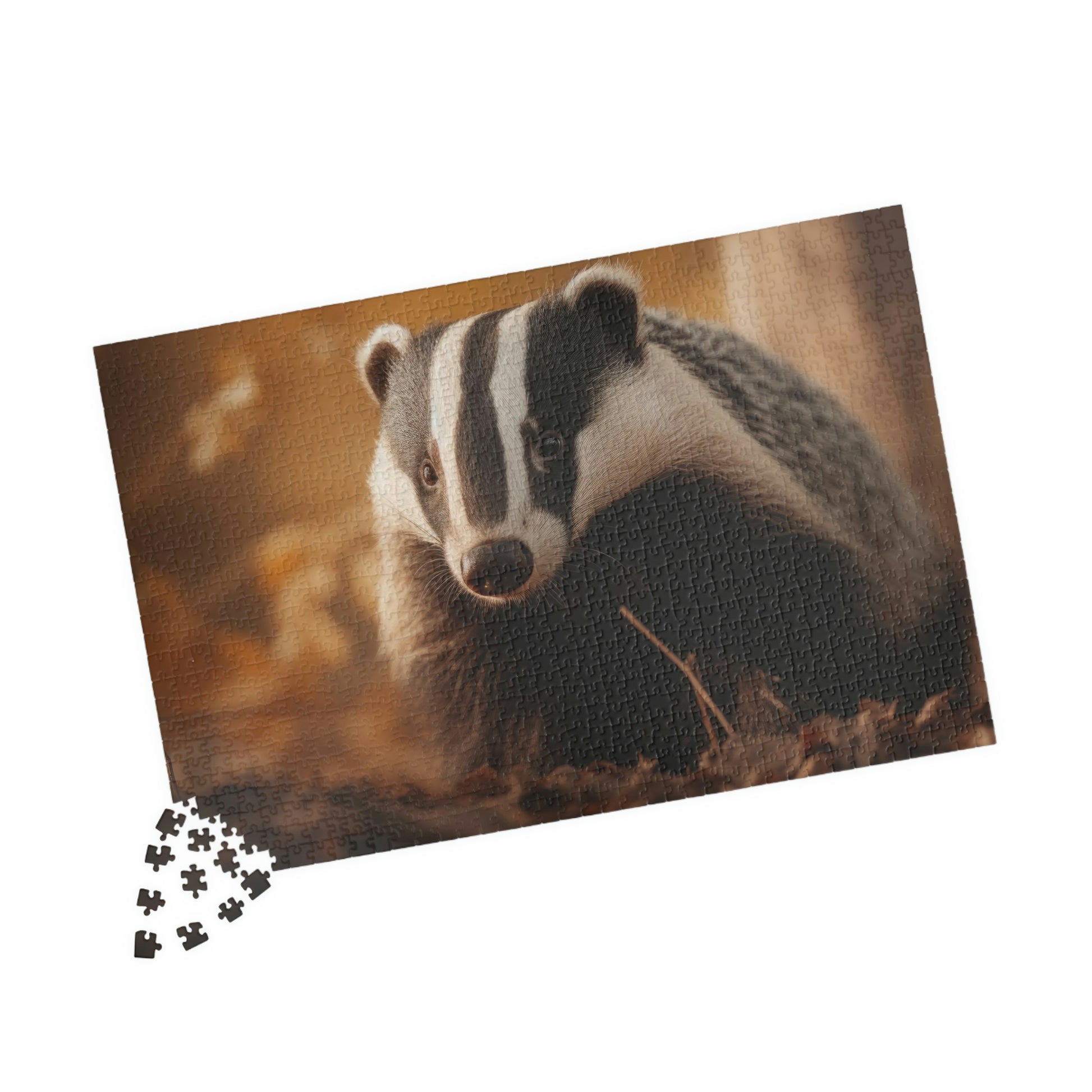 badger puzzle pieces