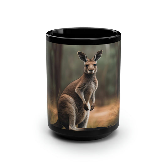 Kangaroo Mug - 15oz Ceramic Mug
