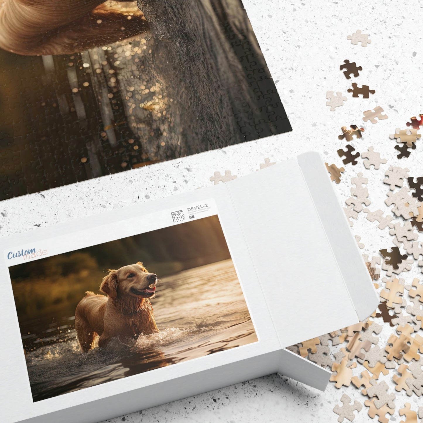 Golden Retriever Puzzle (500, 1014-piece)