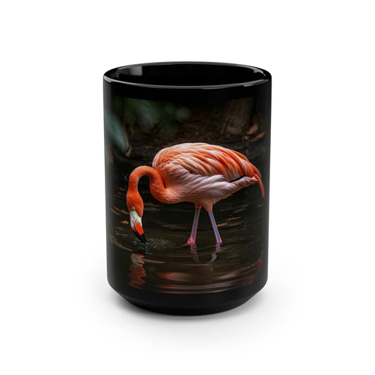 Flamingo Mug - 15 oz Ceramic Mug