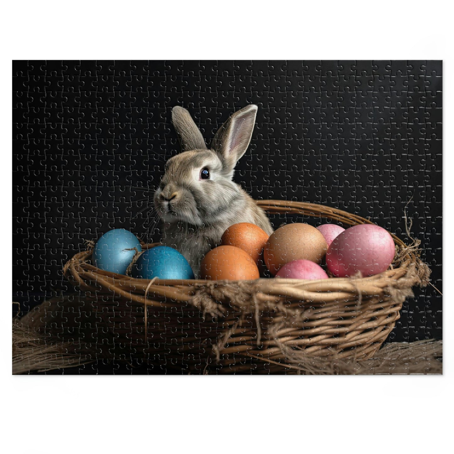 Whimsical Easter Bunny Puzzle 7 (500, 1000 pc)
