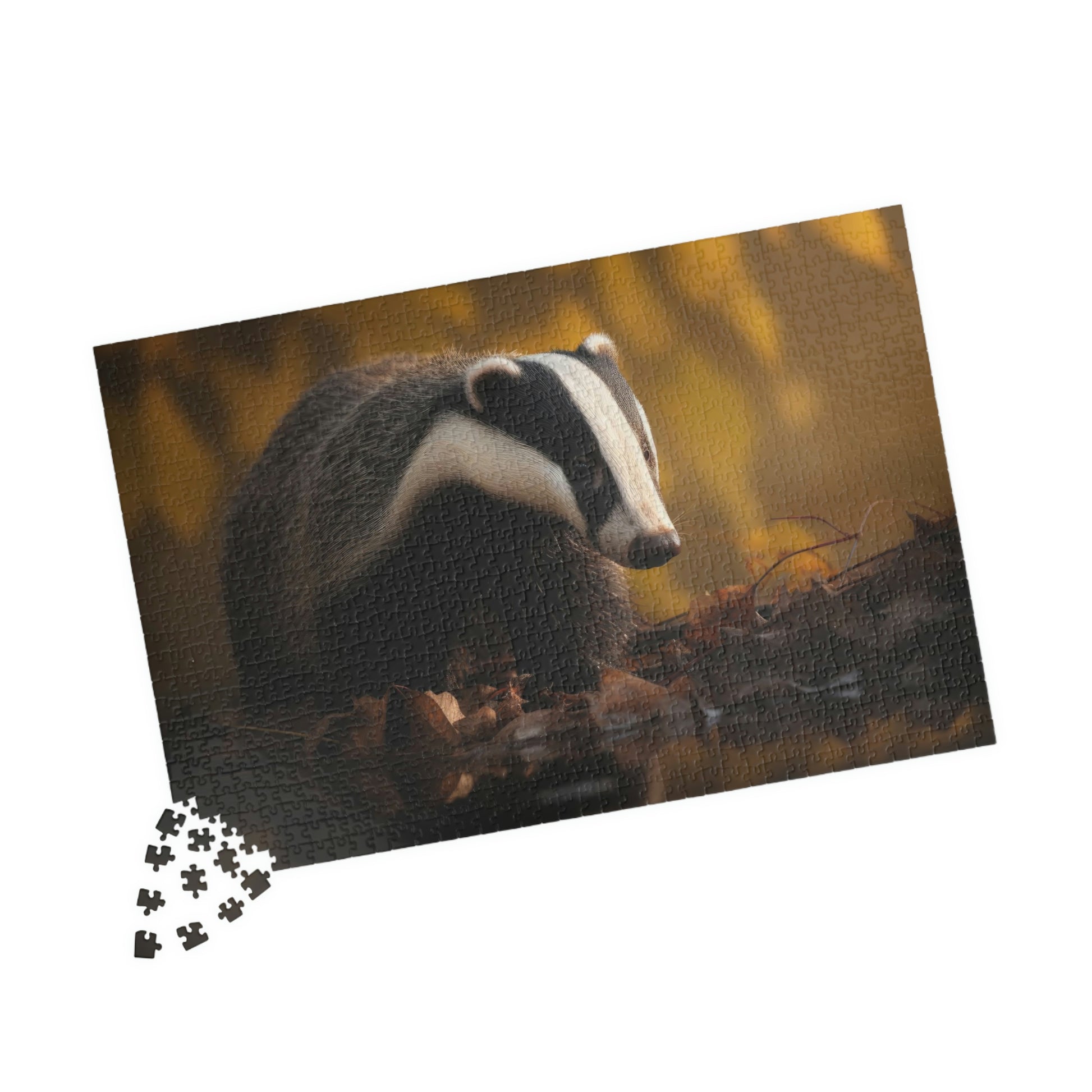 badger puzzle pieces