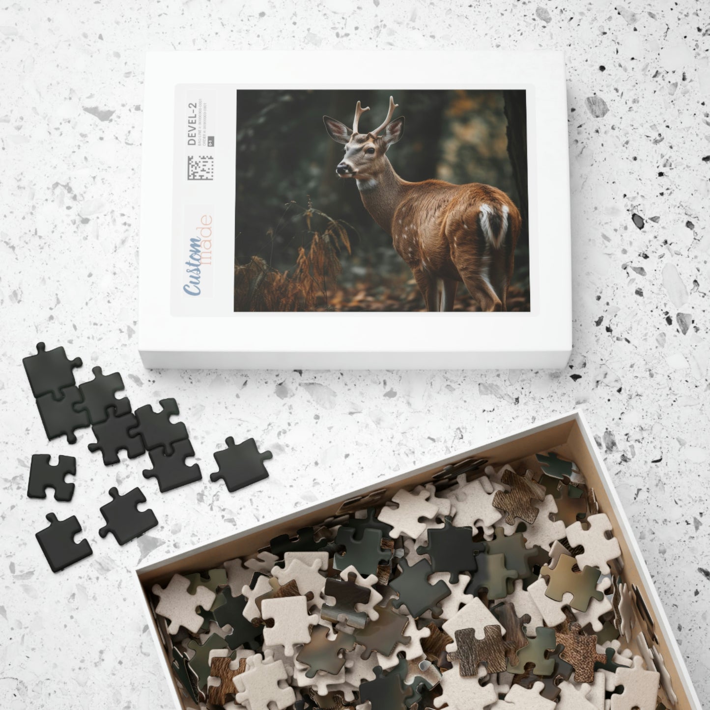 Deer Puzzle (500, 1014-piece)