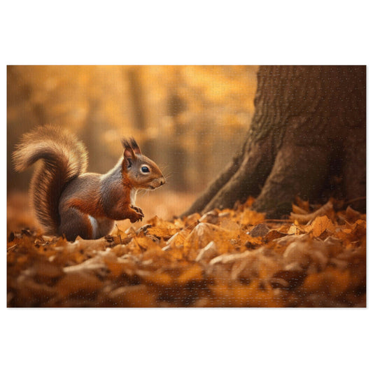 Squirrel's Autumn Harvest 1 (500, 1000 piece)