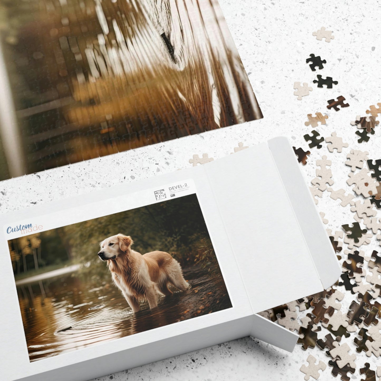 Golden Retriever Puzzle (500, 1014-piece)