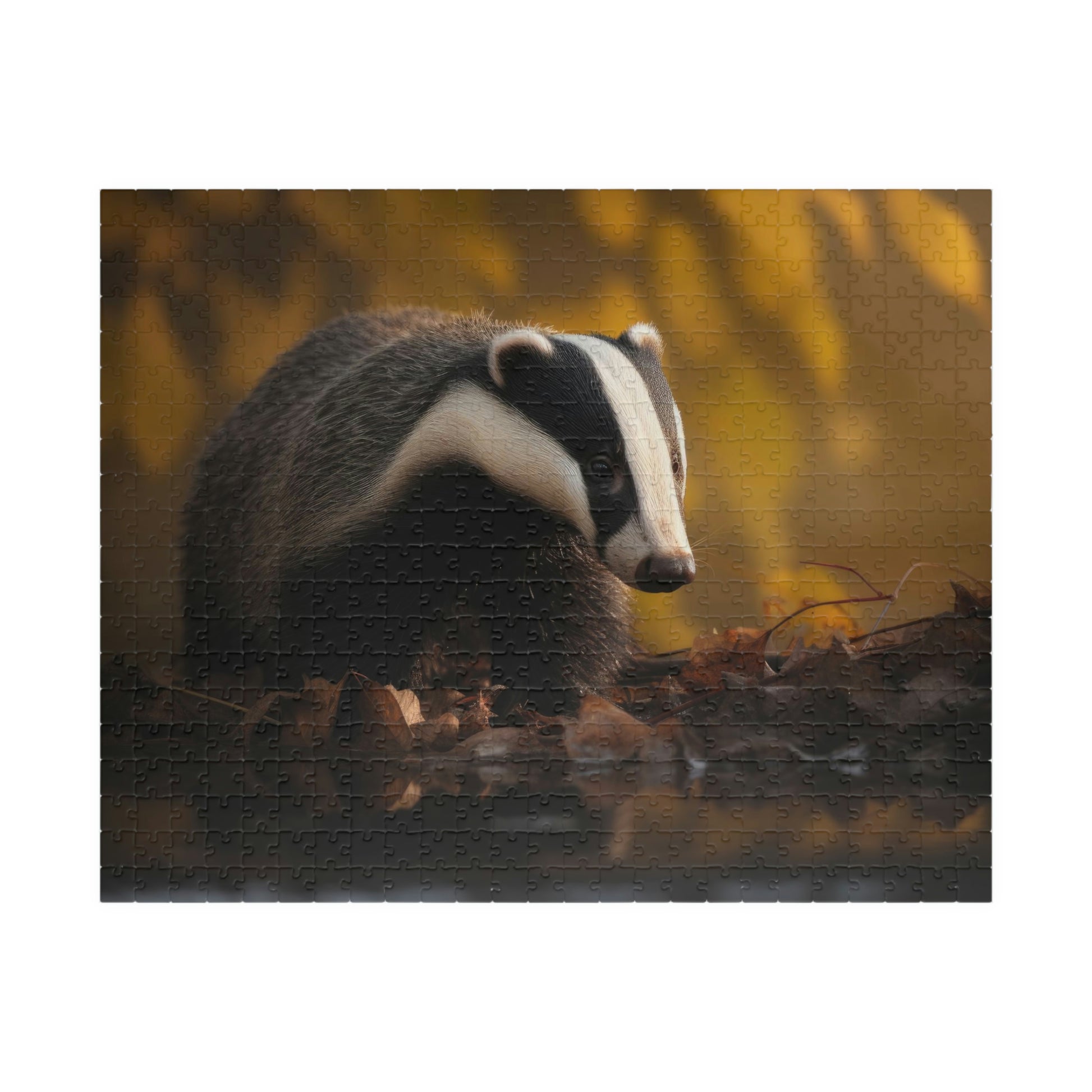 badger jigsaw puzzle