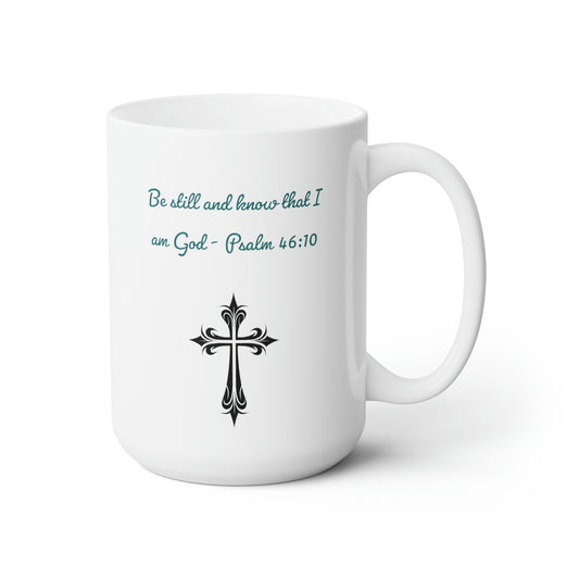 Be Still and Know coffee mug