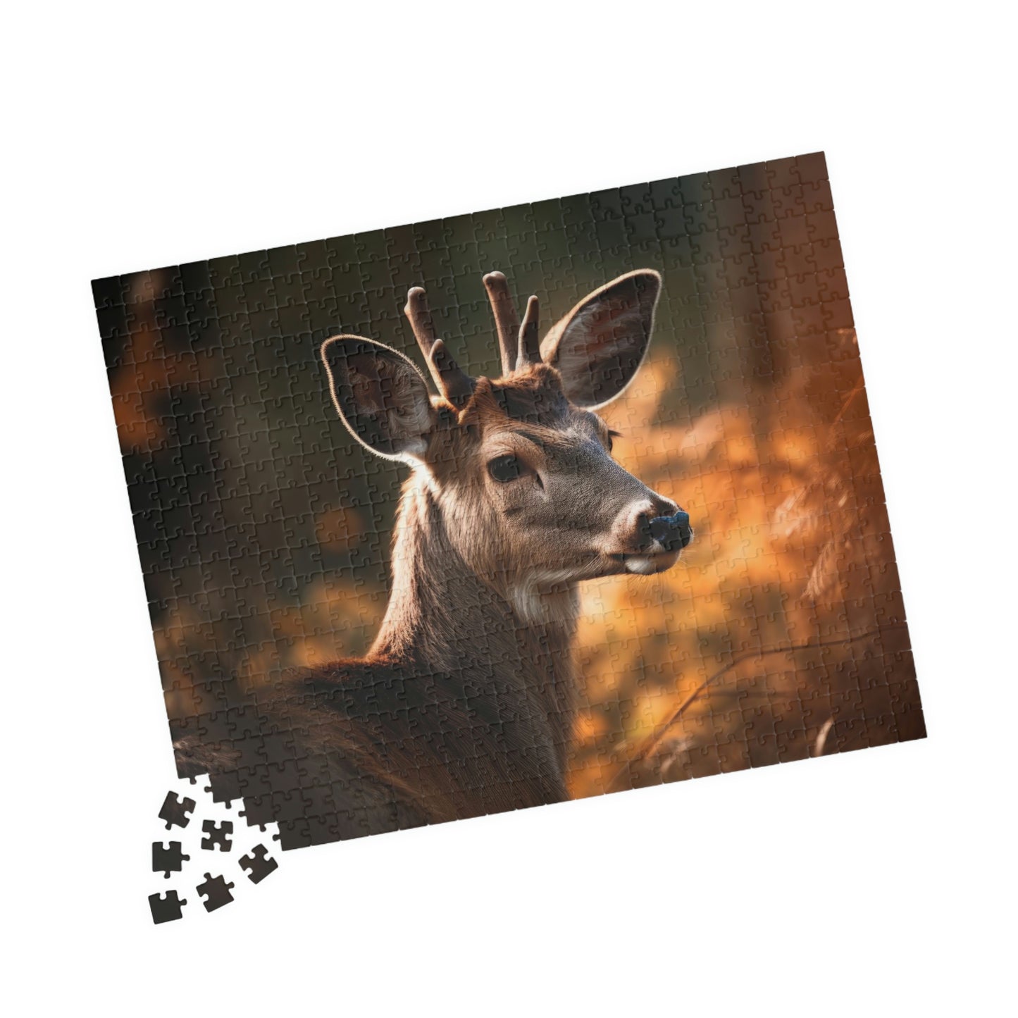 Deer Puzzle (500, 1014-piece)