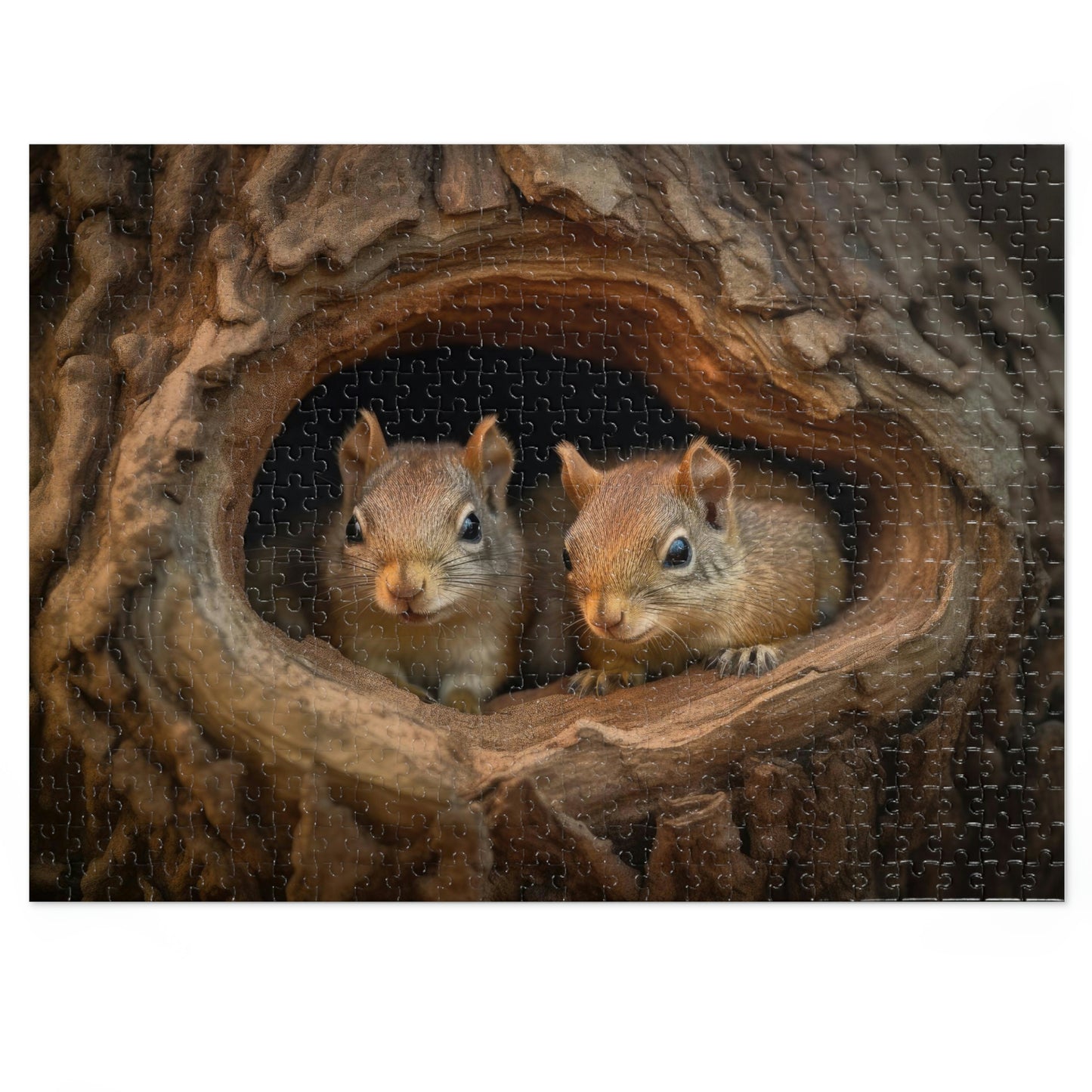 Squirrel's Charming Family 3 (500, 1000 pc)