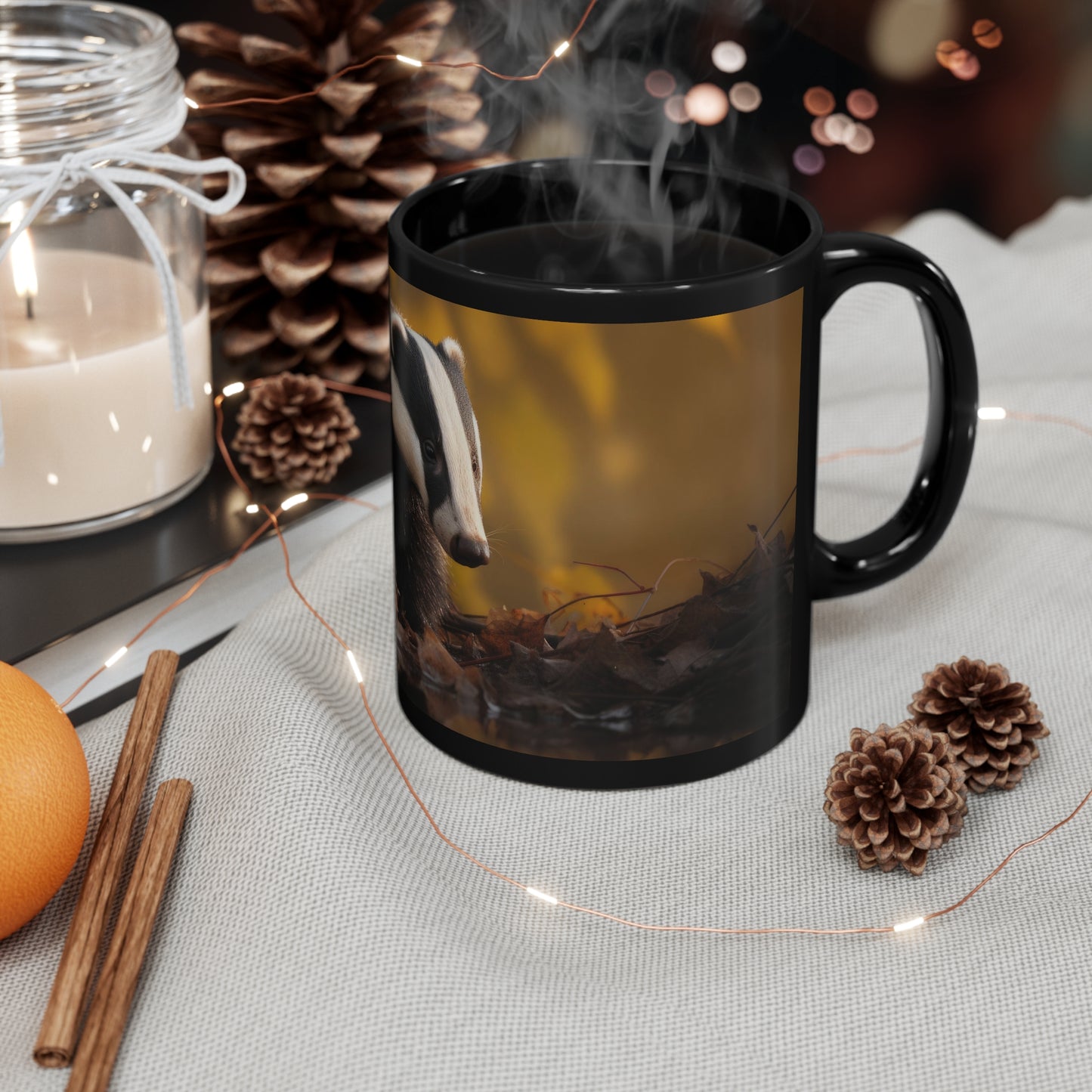 Badger Mug - 11 oz Ceramic