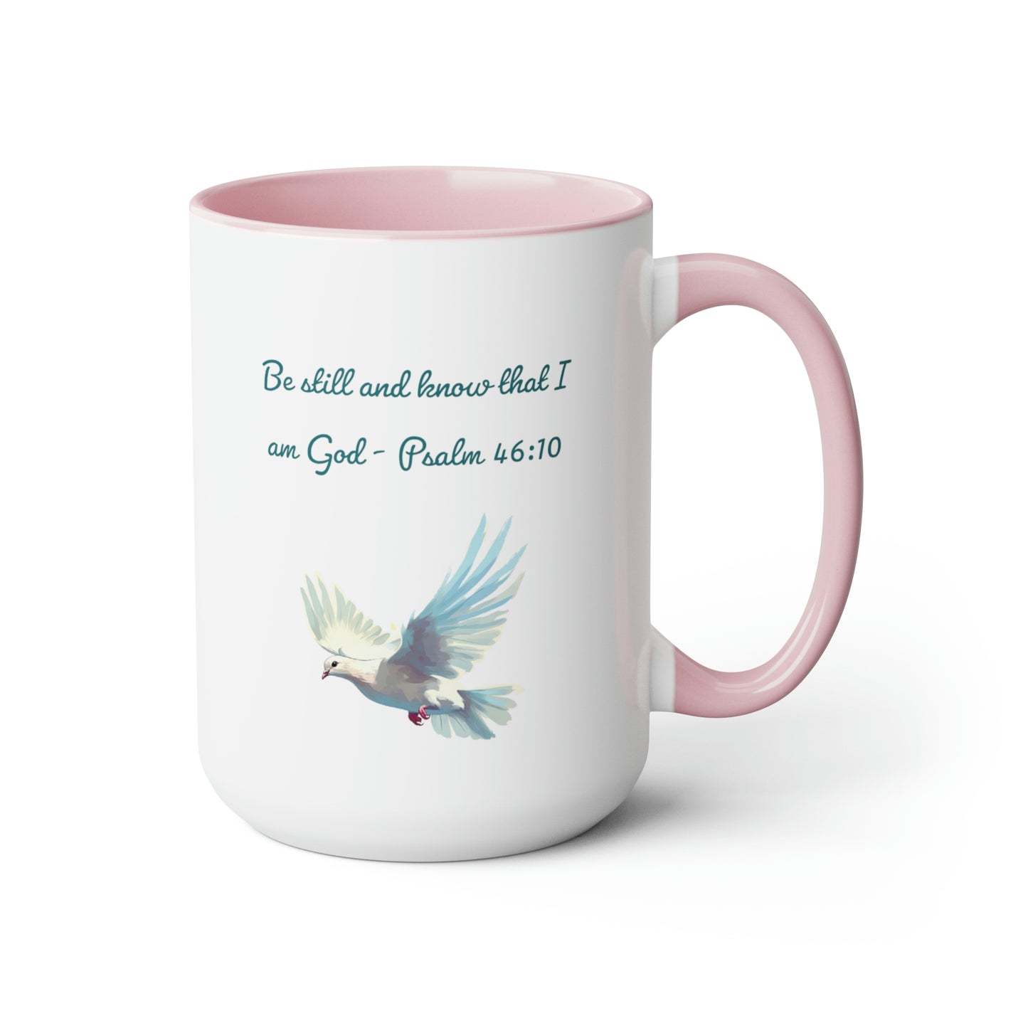 Be Still and Know Mug, Two-Tone