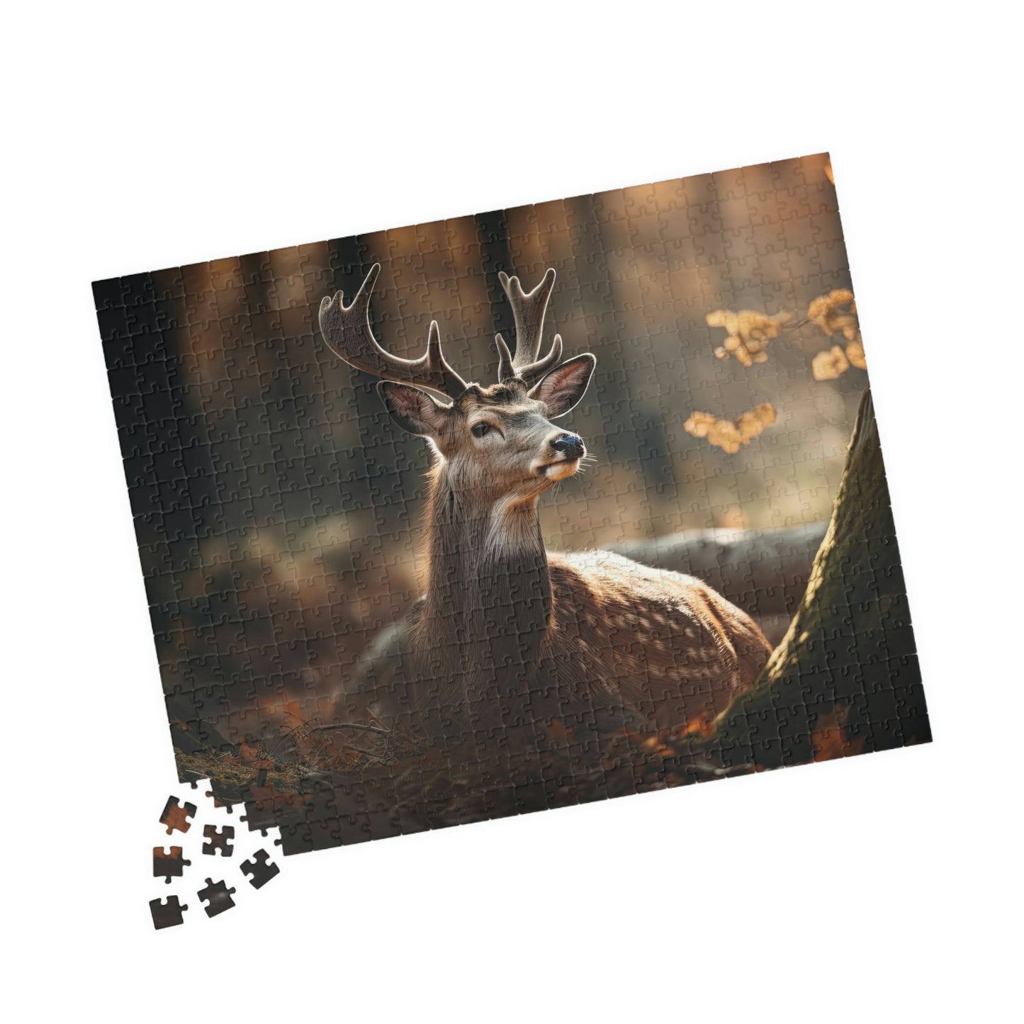 Deer Puzzle (500, 1014-piece)