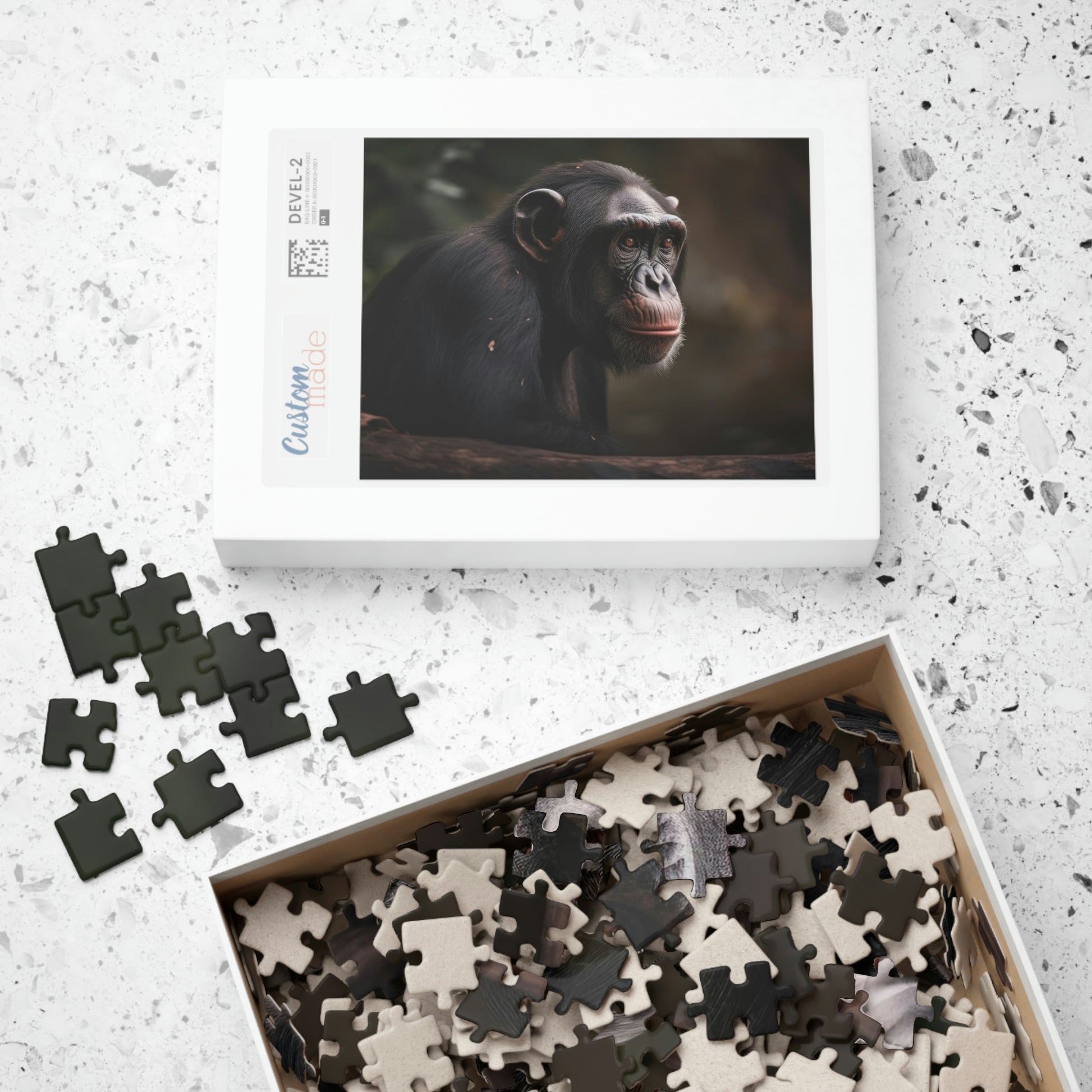 jigsaw puzzle box
