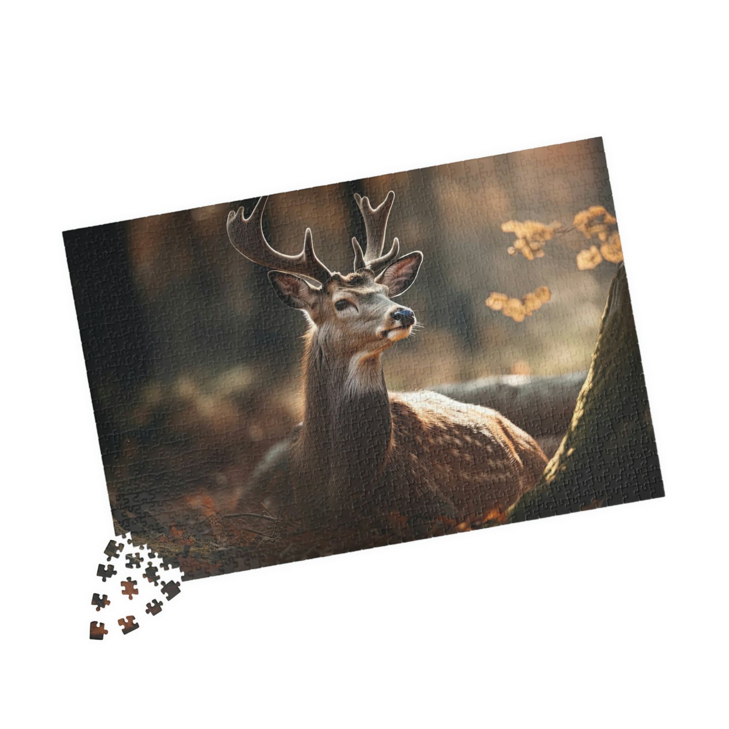 Deer Puzzle (500, 1014-piece)