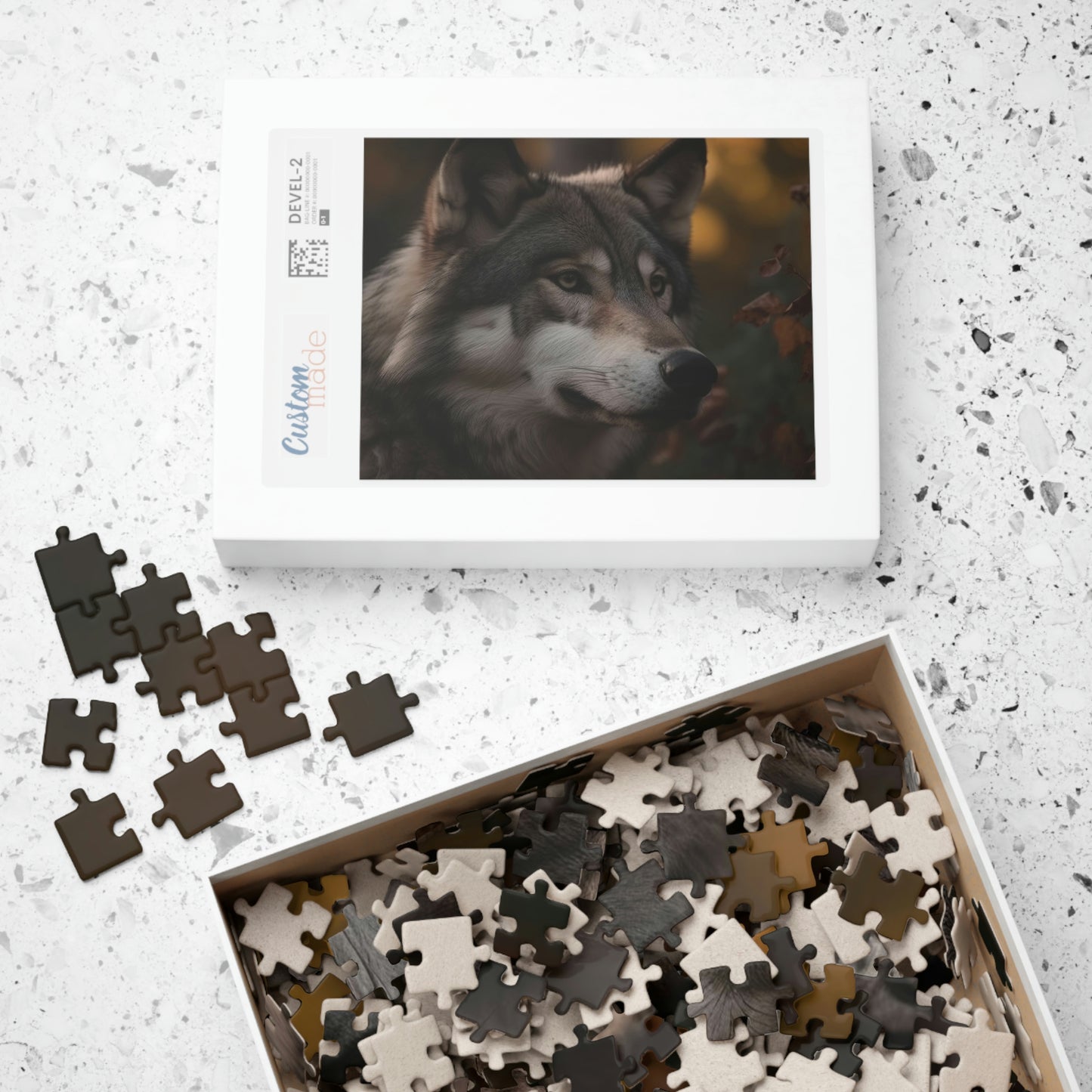 Wolf Puzzle (500, 1014-piece)