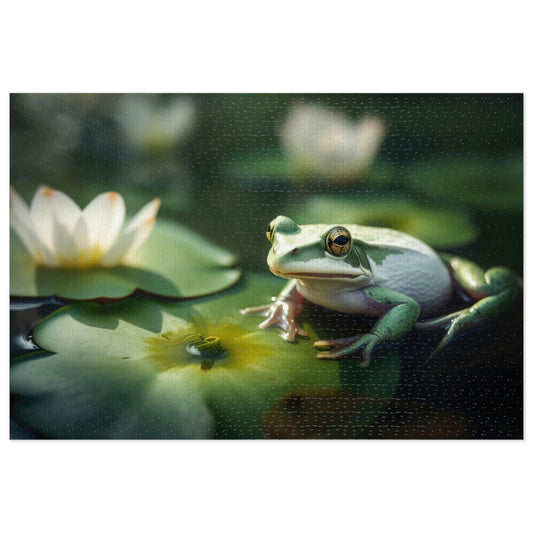 Frog's Waterlily 2 (500, 1000 piece)