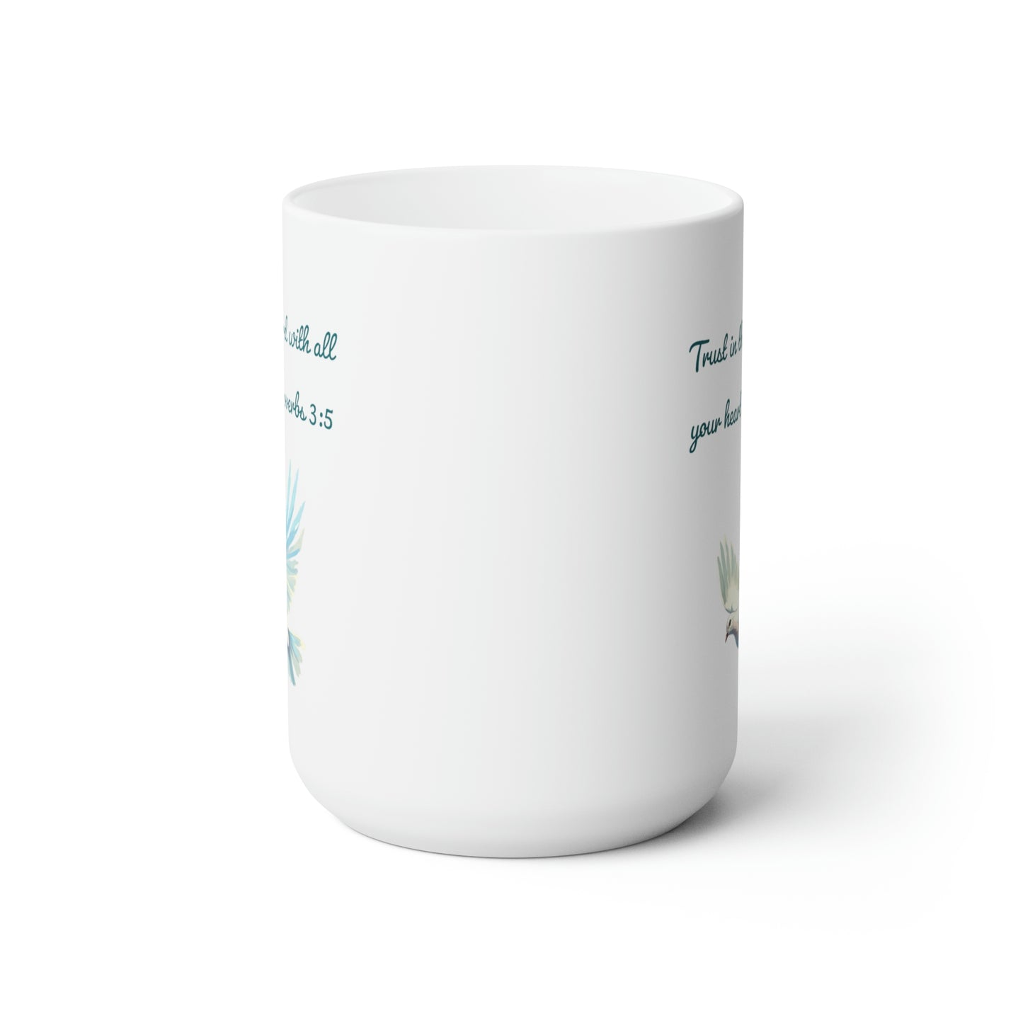 Trust in the Lord, Proverbs 3:5 Mug 15oz