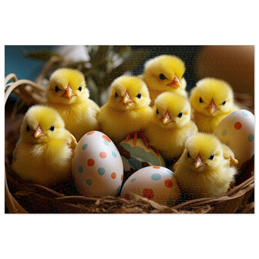Easter Chicks Puzzle 4 (500, 1000 pc)