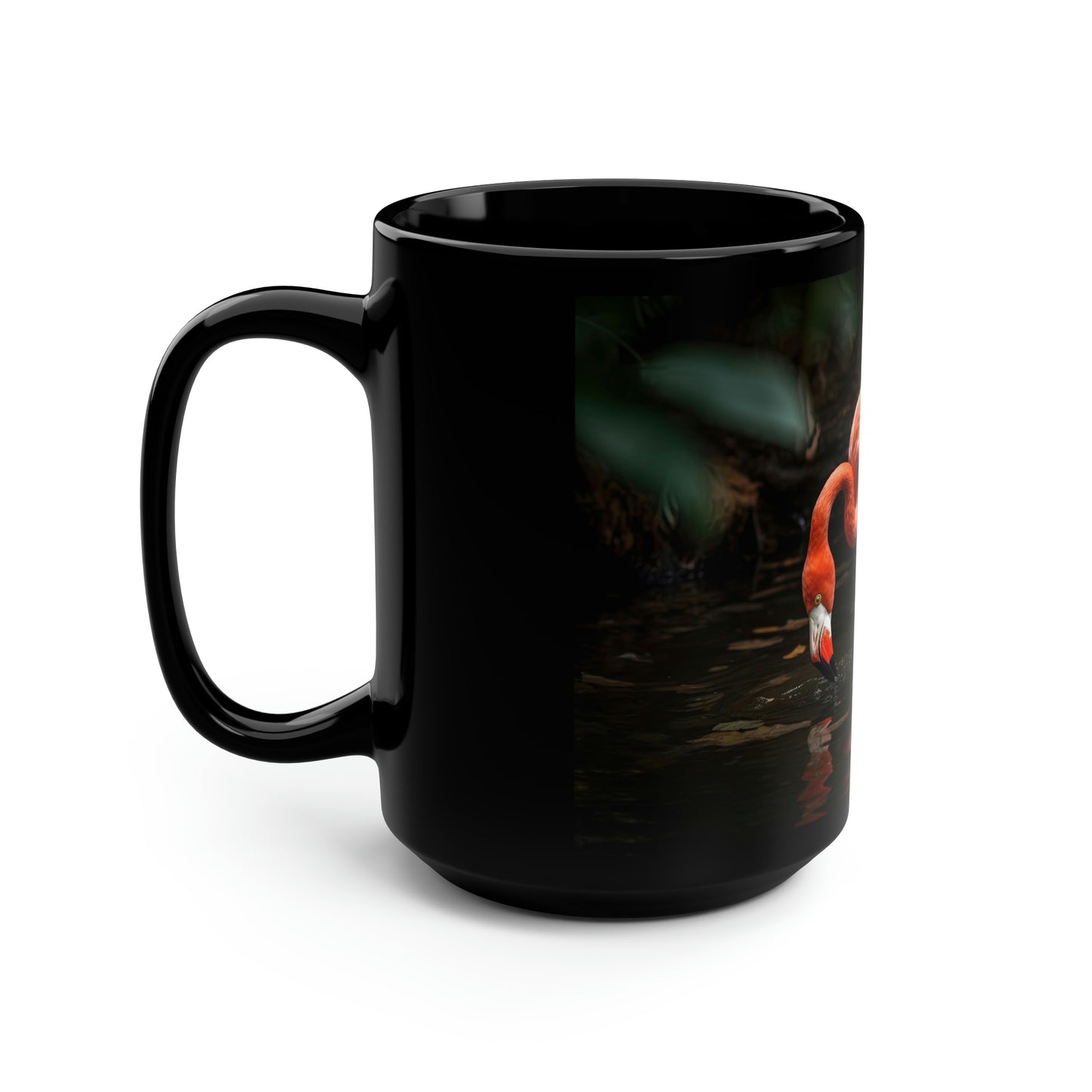 Flamingo Mug - 15 oz Ceramic Mug