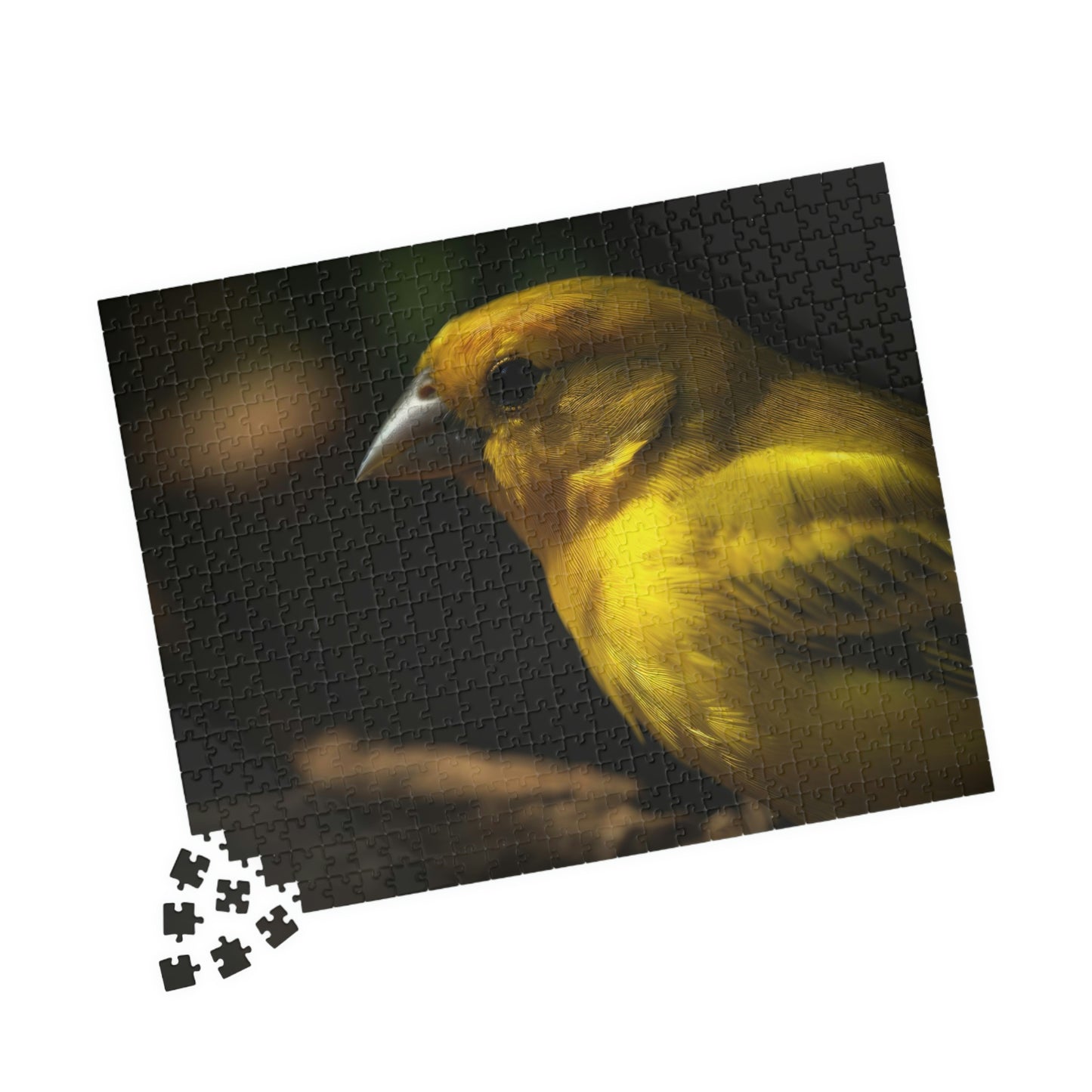 canary jigsaw puzzle pieces