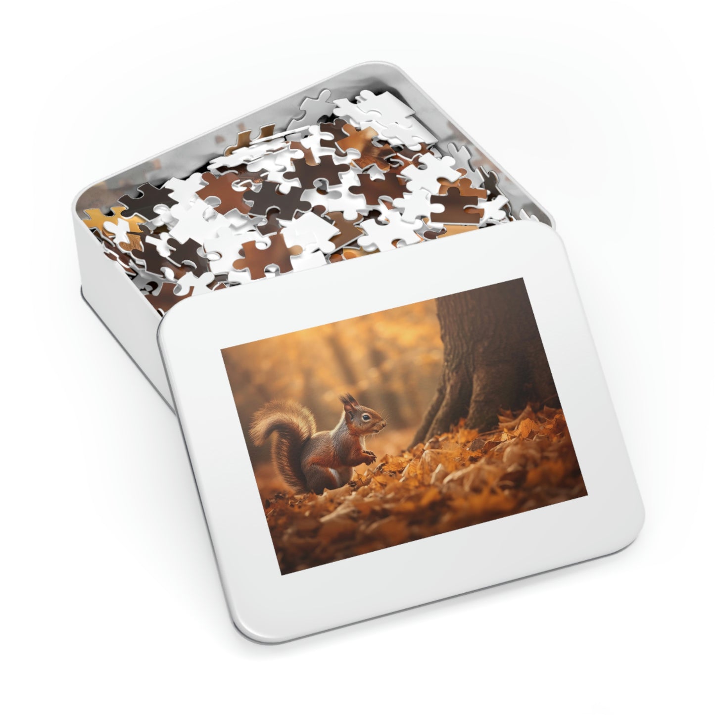 Squirrel's Autumn Harvest 1 (500, 1000 piece)