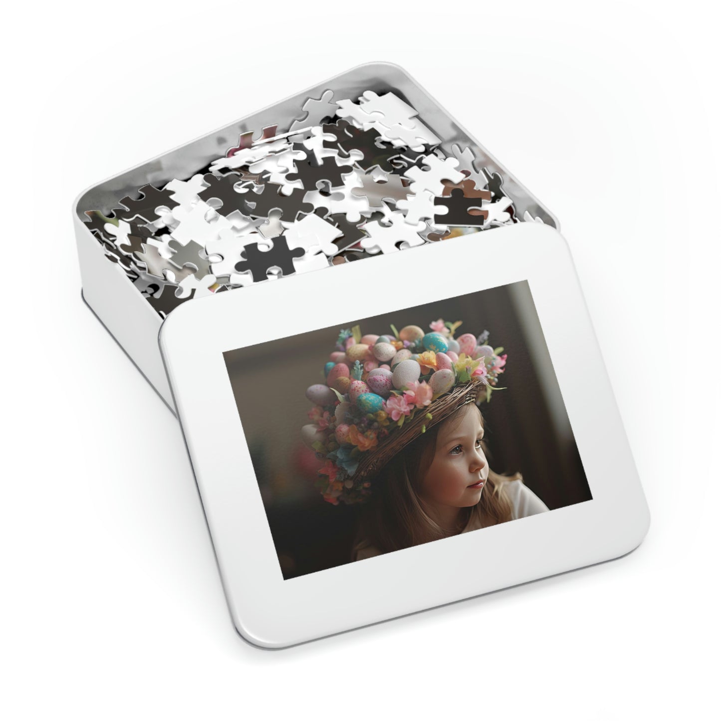Girl in Easter Bonnet Puzzle (500, 1000 pc)