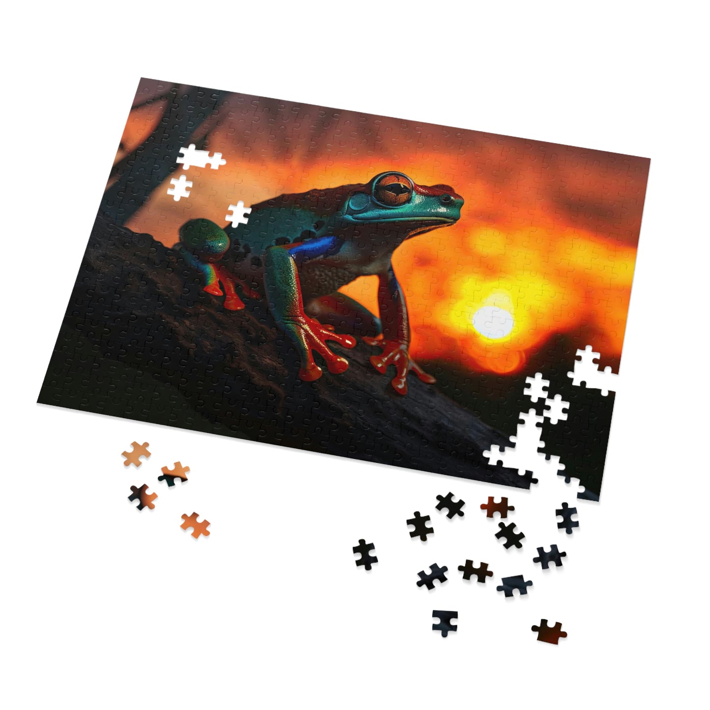 Frog's Serenade at Dusk 4 (500, 1000 piece)