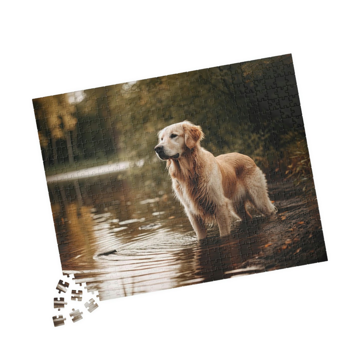 Golden Retriever Puzzle (500, 1014-piece)