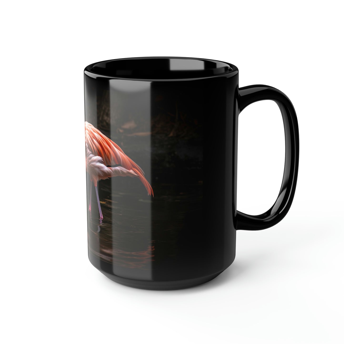Flamingo Mug - 15 oz Ceramic Mug